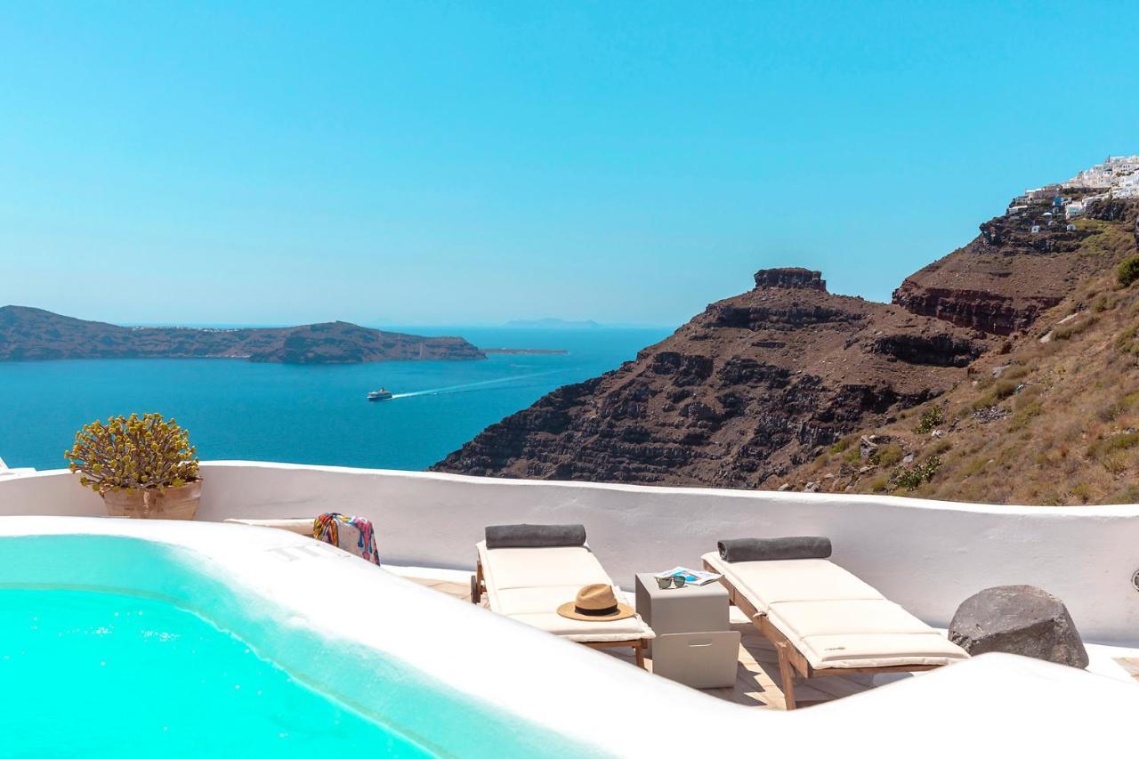180° Caldera By Stylish Stays Firostefani Exterior foto